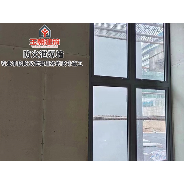 济阳工程泄爆墙 耐腐蚀车间用泄压墙 免费图纸二次深化