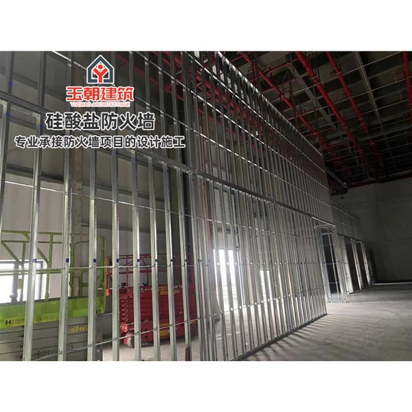 济阳硅酸盐防火墙 性能稳定 轻质高强 硅酸钙防火耐火3-4小时