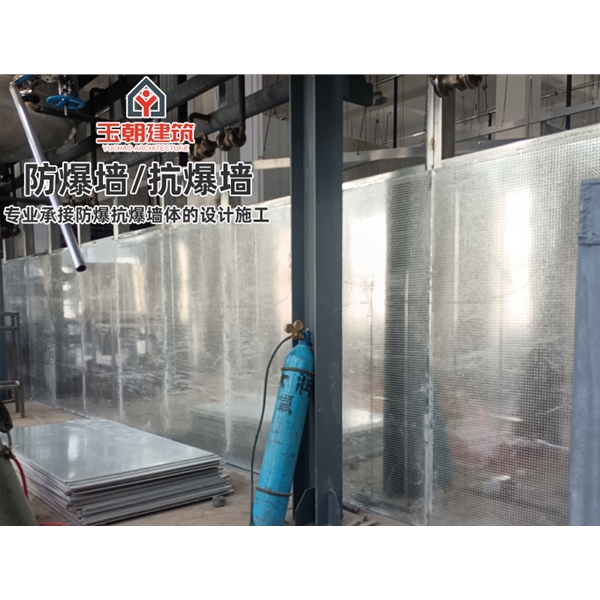 济阳纤维复合钢板抗爆墙定制 轻质防爆墙施工安装一条龙服务